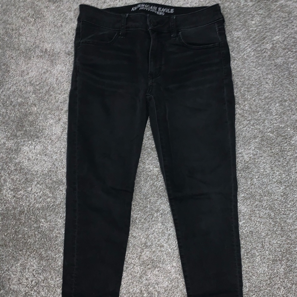 NWOT Black high rise jeggings